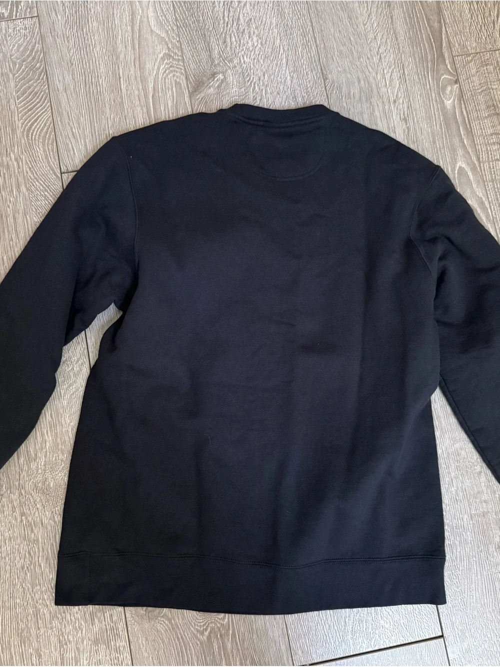 C'EST LA VIE Paris Men's Black‎ Crewneck Sweater Cozy Comfort Logo Classic